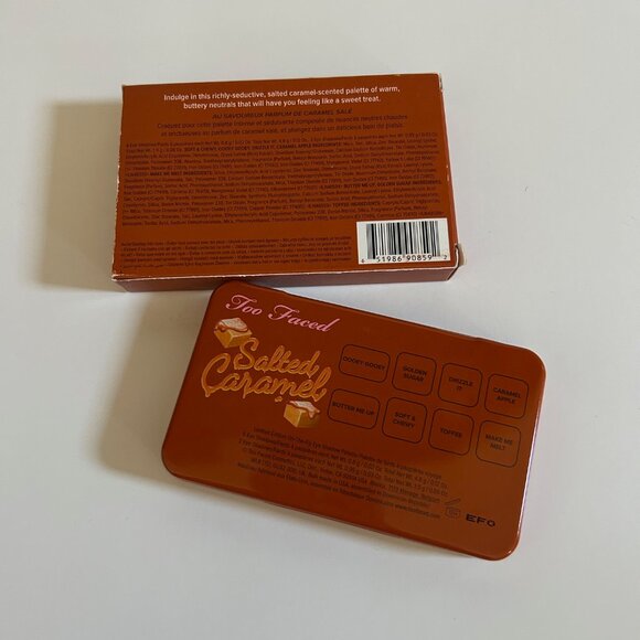 Too Faced Salted Caramel Limited Edition Eyeshadow Palette New - Picture 2 of 3